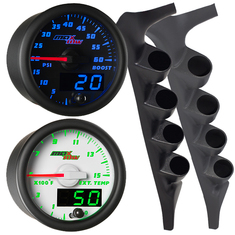 MaxTow Quad Gauge Package for 92-97 F-Series IDI & Power Stroke