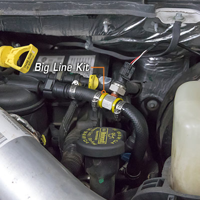 Fuel Pressure Big Line Kit For 11-20 Super Duty 6.7L Power Stroke