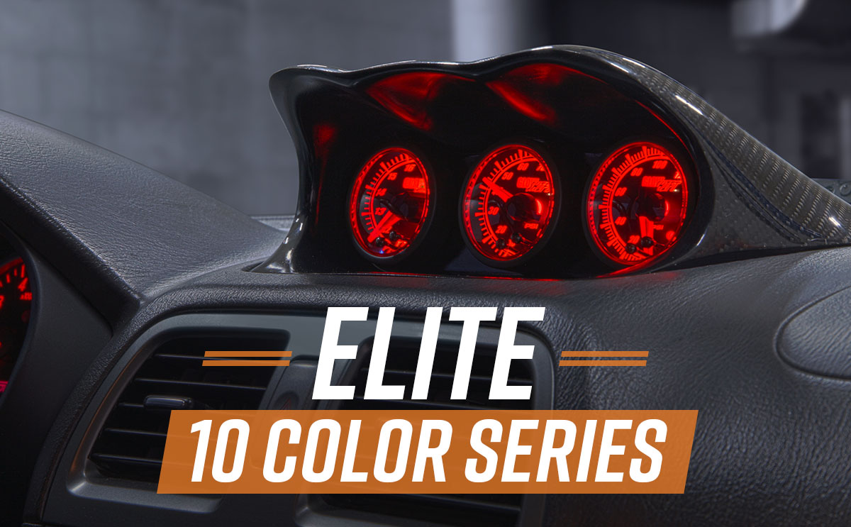 Elite 10 Color Gauge Series