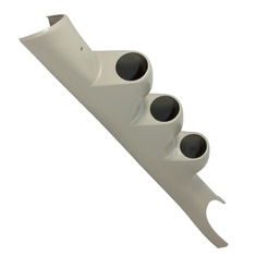 Taupe Triple Pillar Gauge Pod for 2003-2009 Dodge Ram Cummins