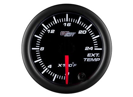 Black 7 Color 2400° F Exhaust Gas Temperature Gauge