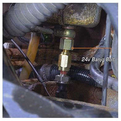 24V Banjo Bolt