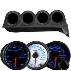 7 Color Series Quad Gauge Package for 86-93 Dodge Ram