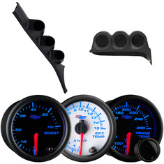 7 Color Series Triple Gauge Package for 86-93 Dodge Ram