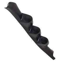 Black Triple Pillar Gauge Pod for 95-98 Chevy C/K