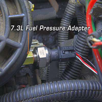 Ford 7.3L Power Stroke Fuel Pressure Thread Adapter