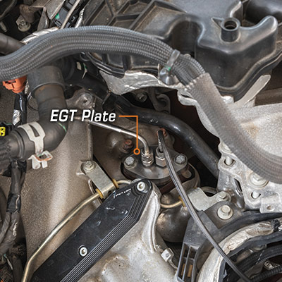 EGT Plate Kit For 11-16 Ford Super Duty 6.7L Power Stroke
