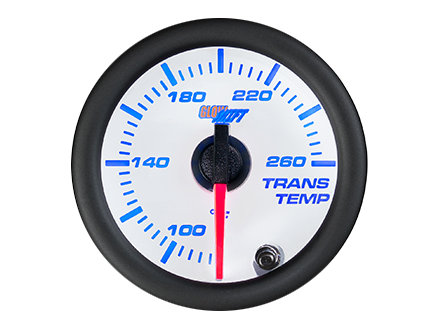 White 7 Color Transmission Temperature Gauge