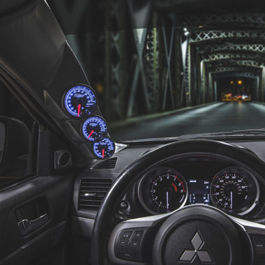 GlowShift | Elite 10 Color Series Triple Gauge Package for