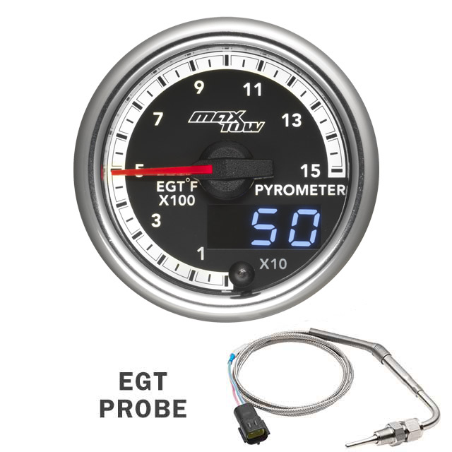 1500° F Pyrometer EGT Gauge
