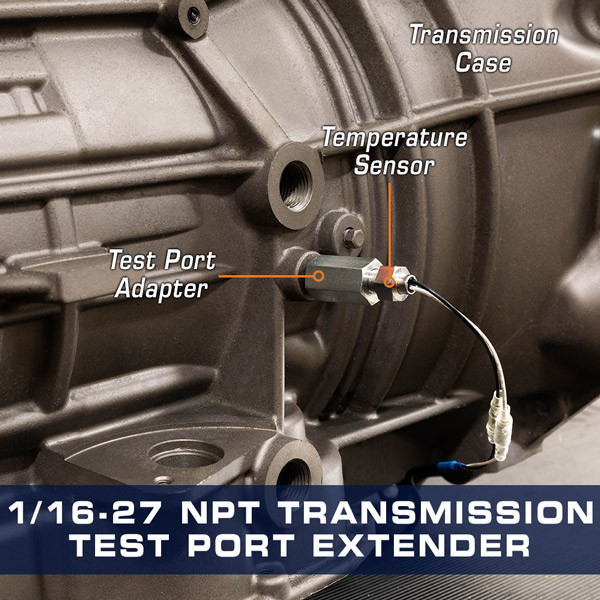 GlowShift Use Your Vehicle’s Transmission Test Port To Install A Temp