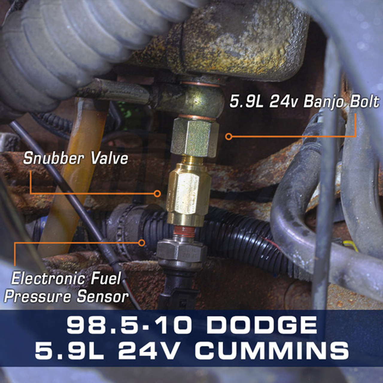 Dodge Ram Cummins Gauge Sensor Adapters