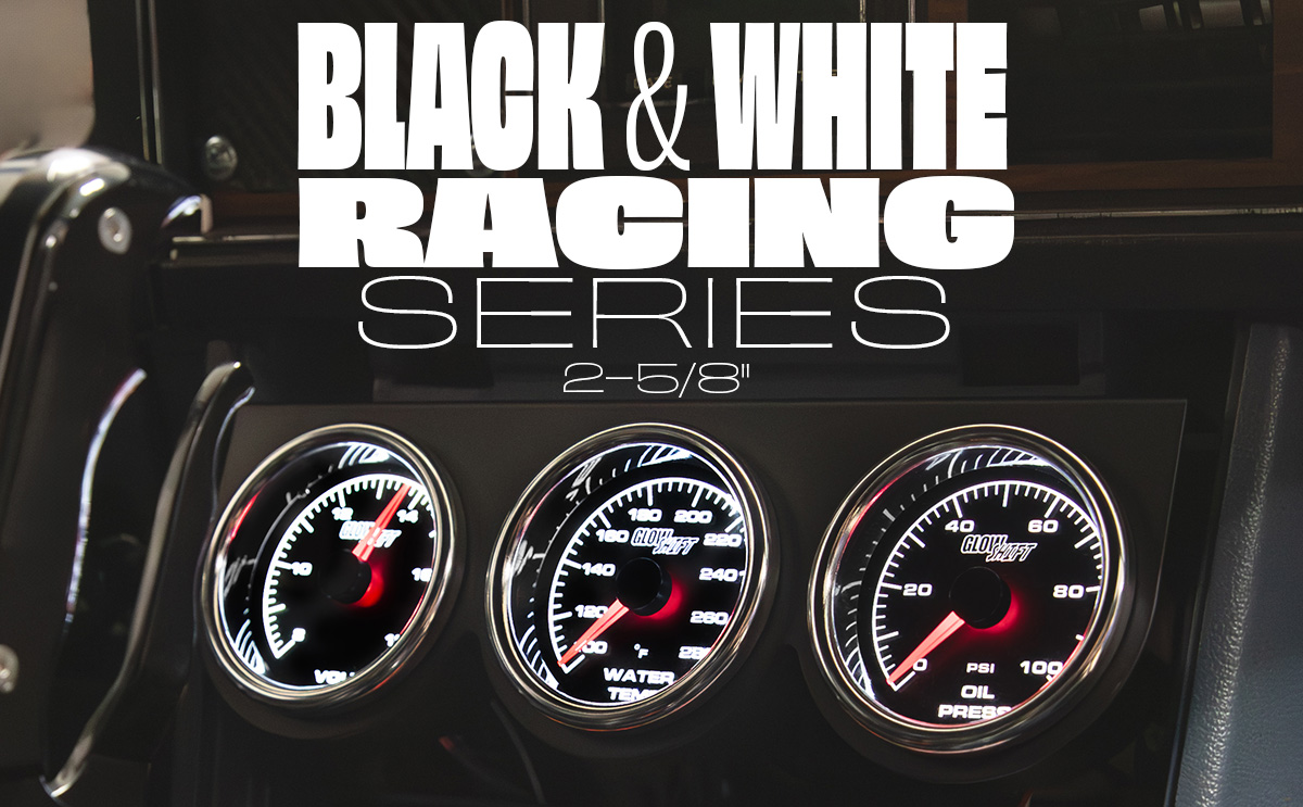 Black White Racing Series Hero