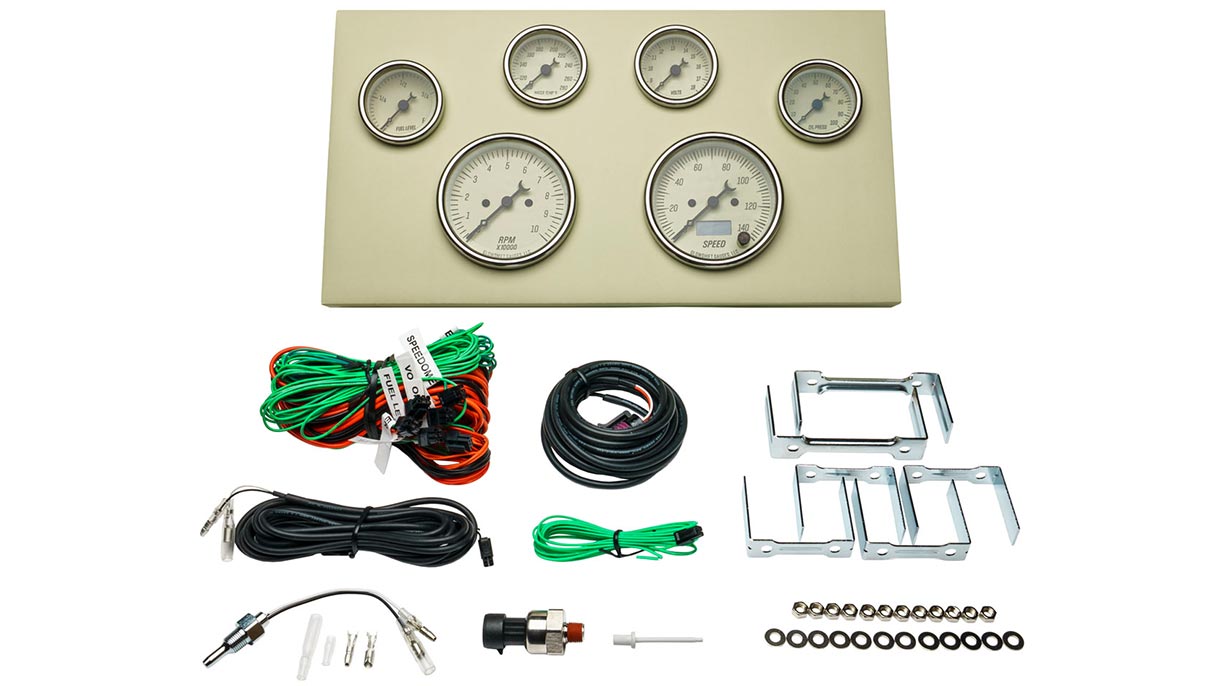 6 Gauge Custom Dashboard Set Wiring Harness