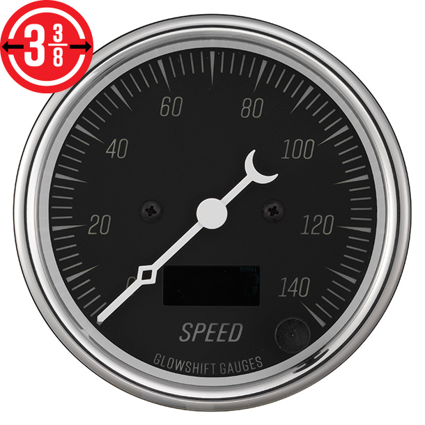 Classic Black Series Speedometer Gauge