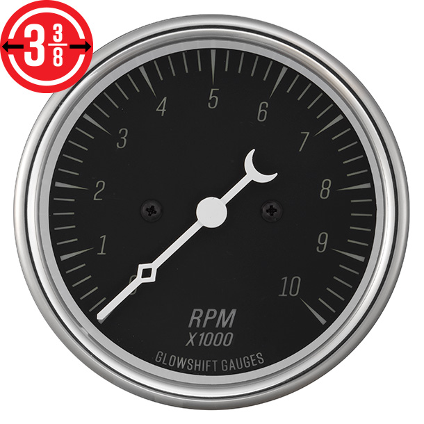 Classic Black Series Tachometer Gauge