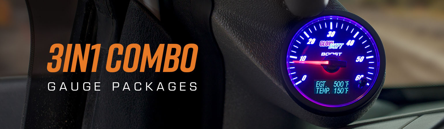 3in1 Combo Series Gauge Packages Banner