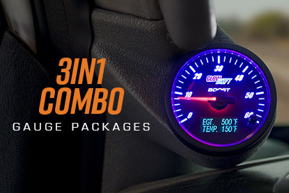 3in1 Combo Series Gauge Packages Banner