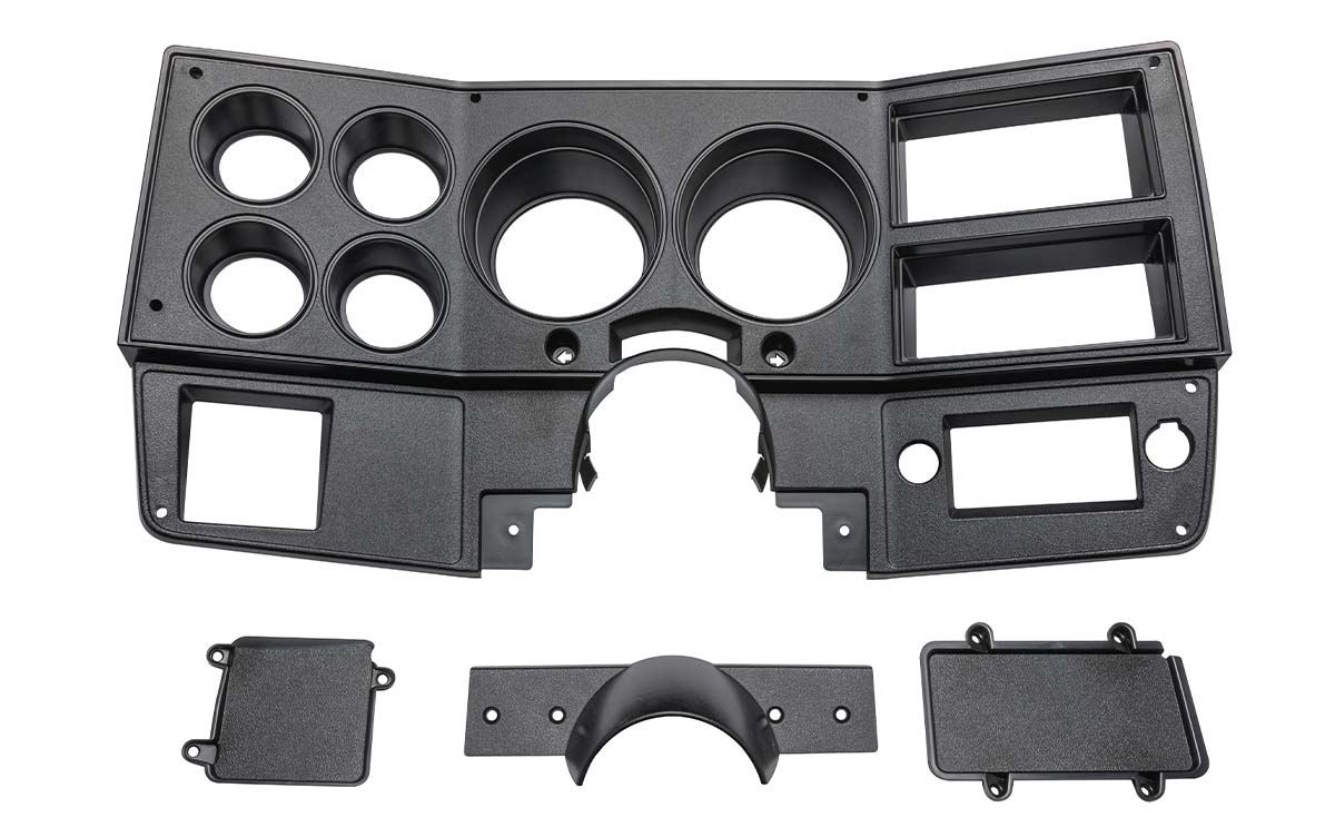 GlowShift 6-Gauge Cluster Dash Panel Pod for 1973-1991 Chevrolet GMC Suburban