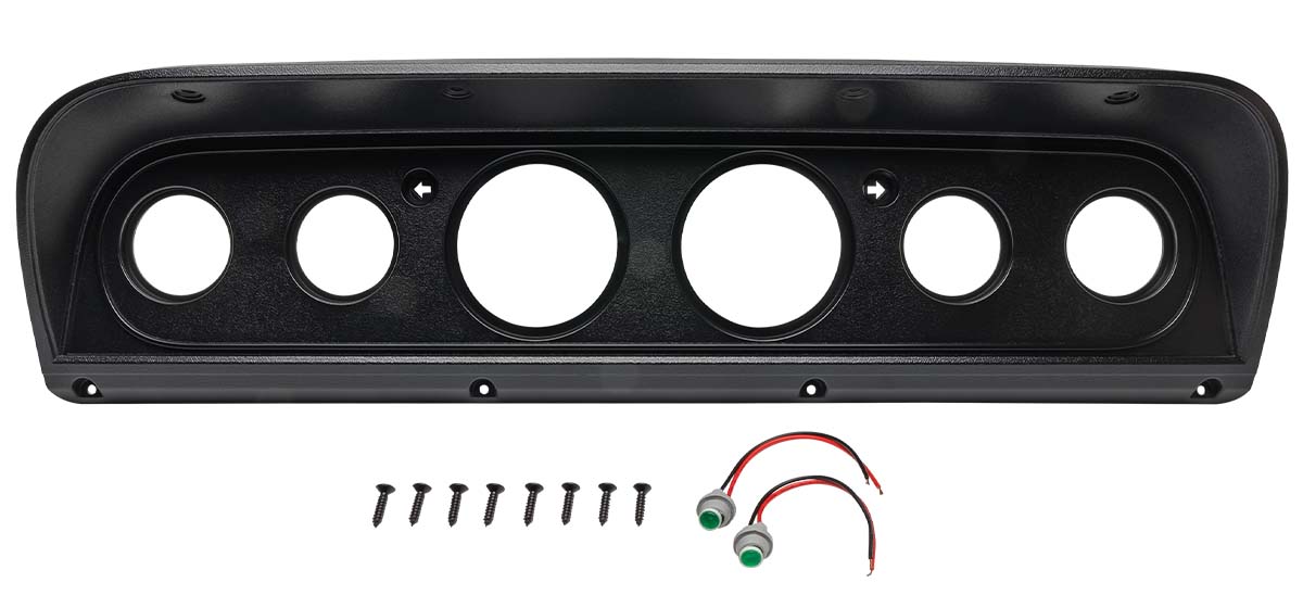GlowShift 6-Gauge Cluster Dash Panel Pod for 67-72 Ford F100
