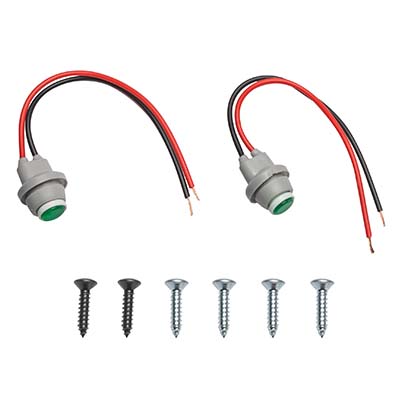 Includes Green Turn Signals