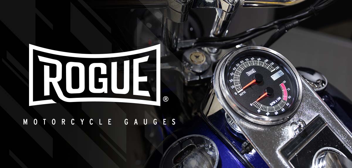 Rogue Speedometer Tachometer Gauge for 1996-2003 Harley-Davidson FXST, FLST, FXDWG, FLHR Motorcycles
