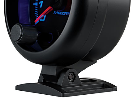 Black 7 Color Tachometer Gauge Visor