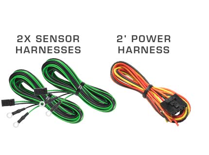 Tinted 7 Color Dual Air Pressure Wiring